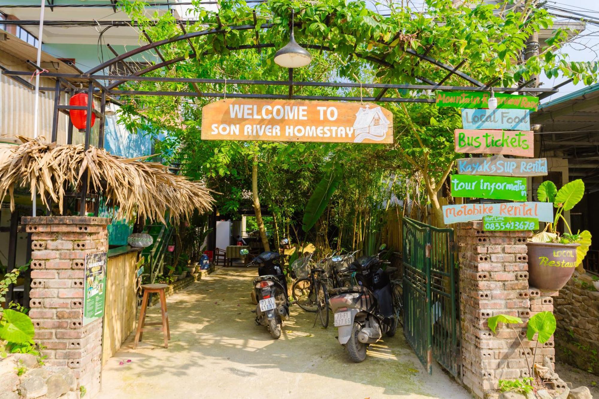Son River Homestay Phong Nha Exteriör bild