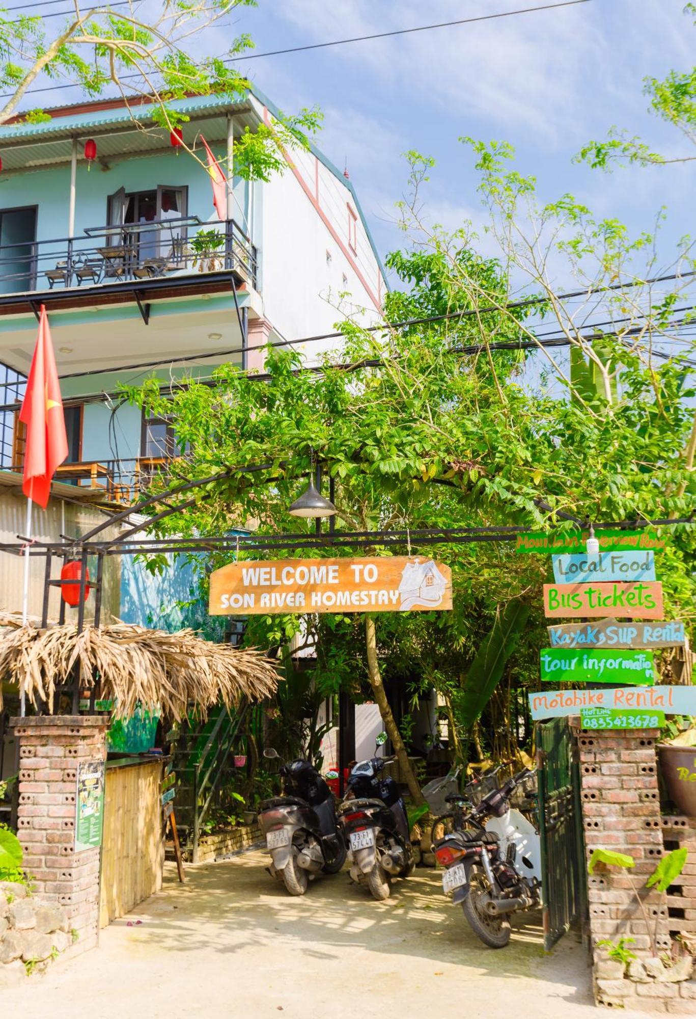 Son River Homestay Phong Nha Exteriör bild